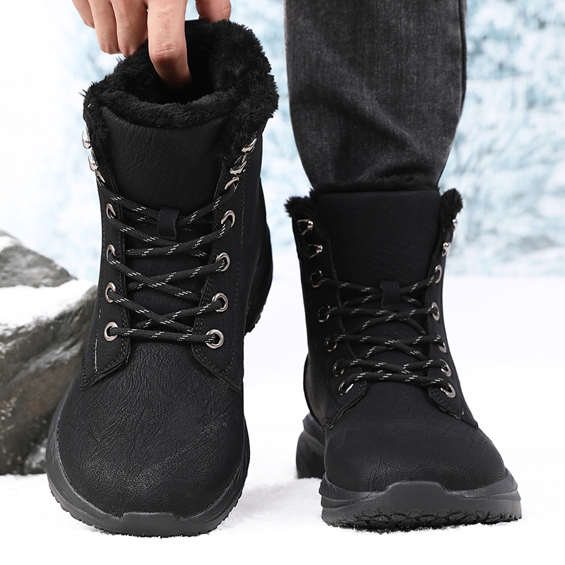 Outdoor Sport Leisure - Men Winter Snow Boots for Waterproof