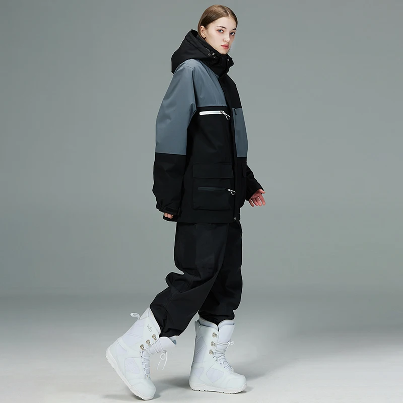 Outdoor Sport Waterproof Pants - 2024 Hooded Jacket Pants Male Snow