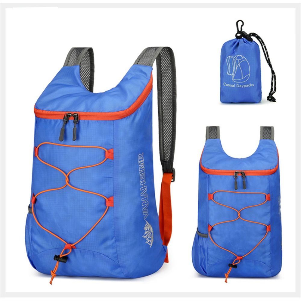 Outdoor Sport Backpack - Foldable Sports Backpack Waterproof Nylon Fabric