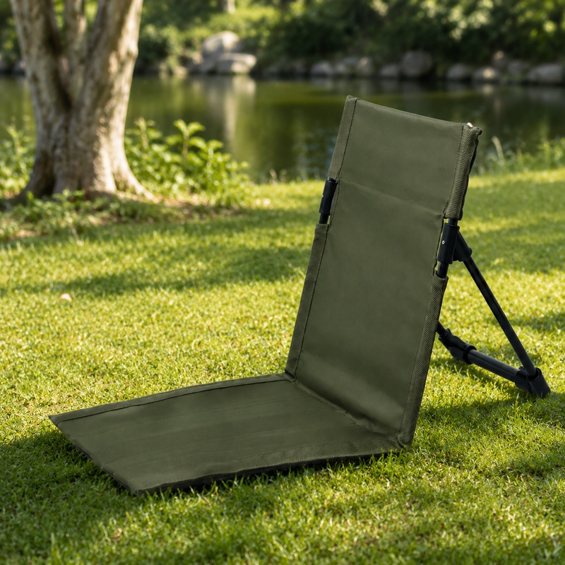 Outdoor Sport Chairs - Lightweight Foldable Camping Seat Made of
