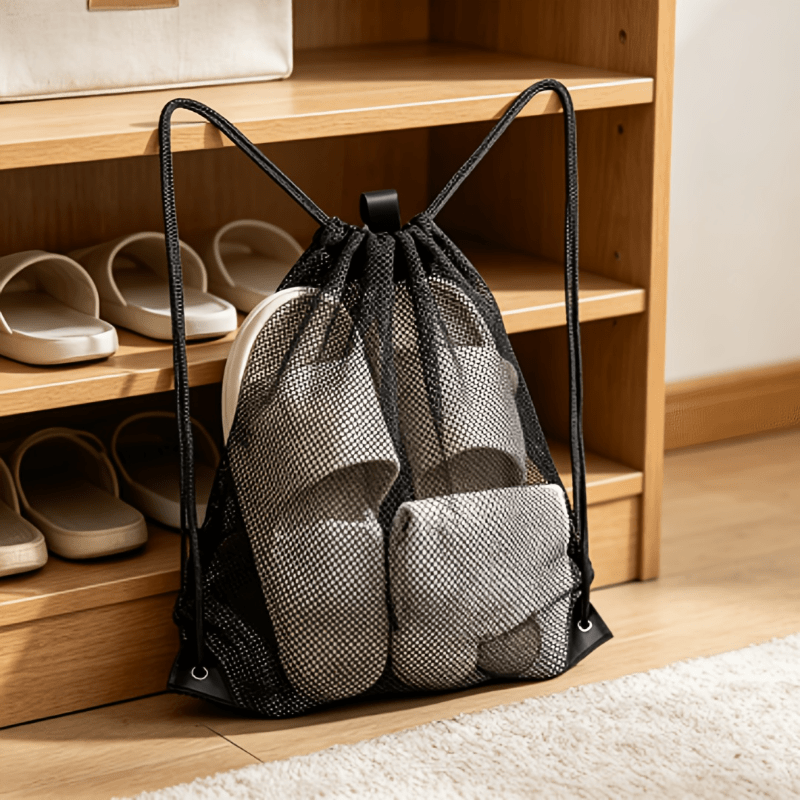 Breathable Mesh Drawstring Bac - đánh giá và giá Outdoor Sport Backpack