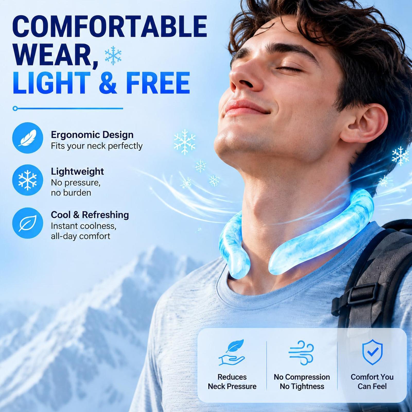 Summer Neck Cooler Tube Wearab - đánh giá và giá Outdoor Sport Hose