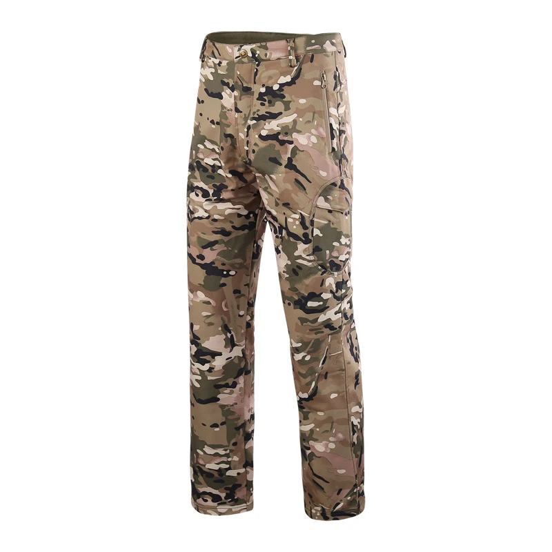 Camo Hunting Shark Skin Softsh - đánh giá và giá Outdoor Sport Waterproof Pants