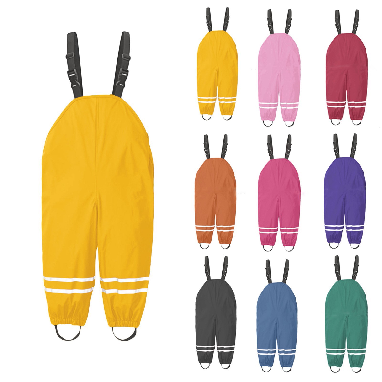 1-8Y Rain Pants Toddler Kids R - đánh giá và giá Outdoor Sport Waterproof Pants