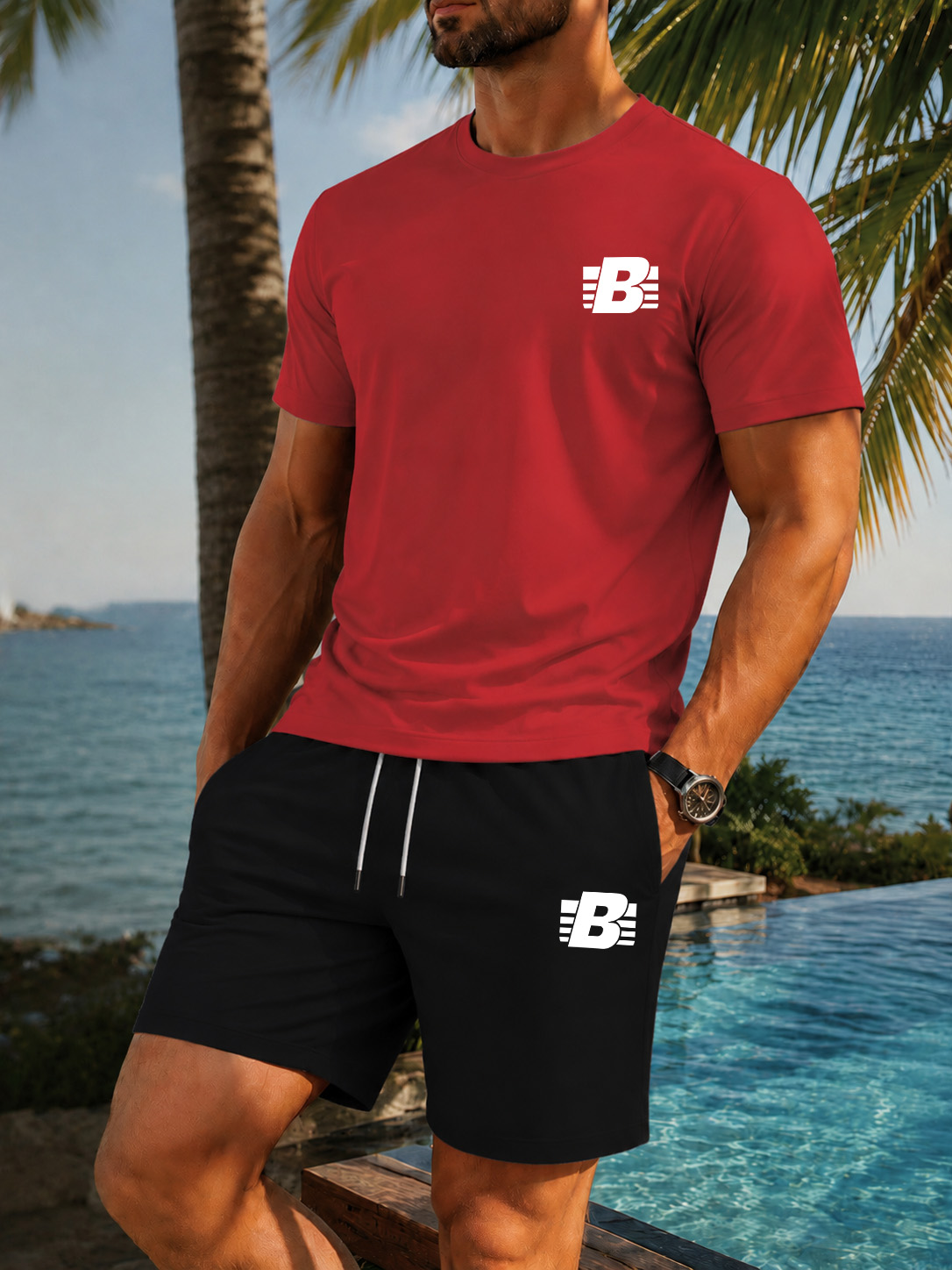 Men's 2-Piece Tracksuit Casual - đánh giá và giá Outdoor Sport Leisure